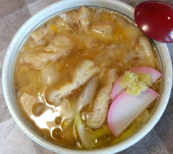 「アンカケうどん730円」@かしわやの写真