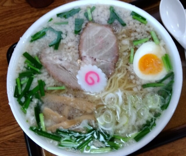 「ちょいニラこってり中華そば830円 ・大盛り100円」@麺屋 太陽の写真