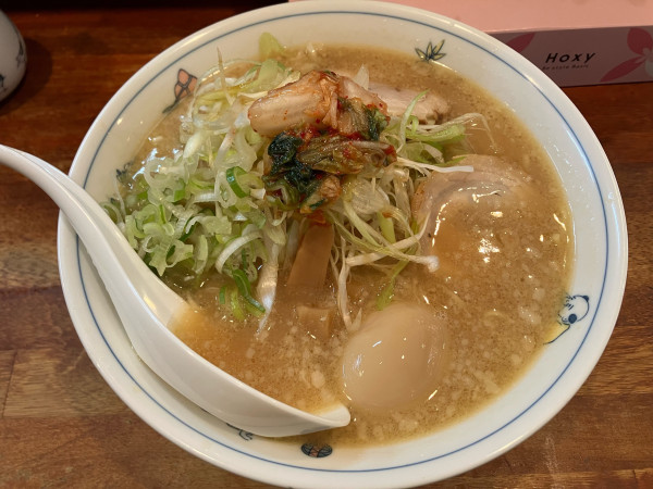 「ねぎ味噌ラーメン　800円」@田じまやの写真