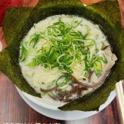 ネギのりラーメン