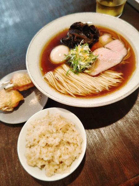 「ランチセット(1,360円)」@Mugi と Buta ヌードルスの写真