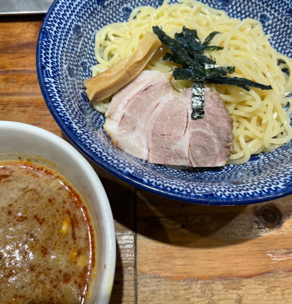 「辛味つけ麺」@麺は鎹 京橋店の写真