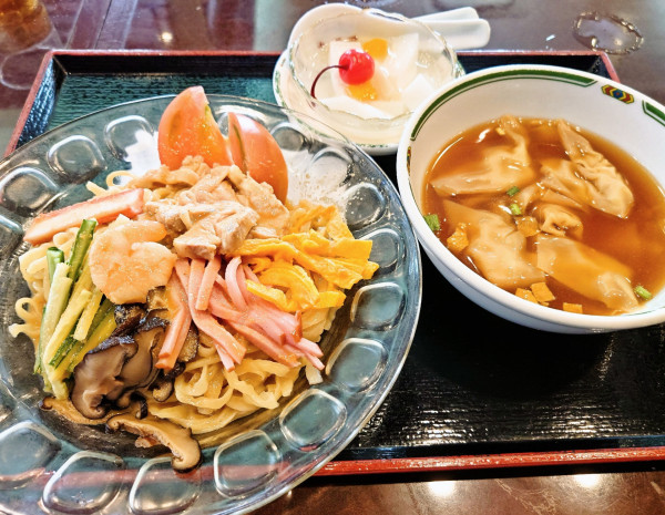 「冷やし中華セット」@大福源 草加本店の写真