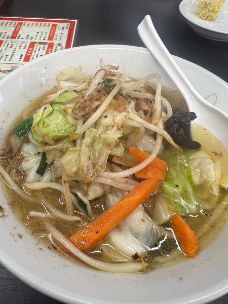 「タンメン」@支那そば 晴流家の写真