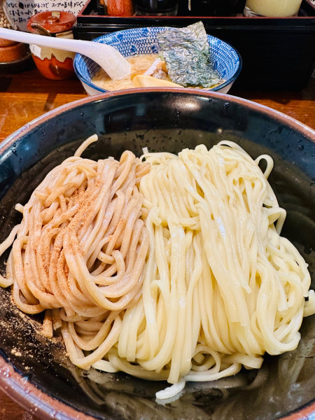 「極上メンマつけ麺（中）【1160円】」@つけ麺 紅葉の写真