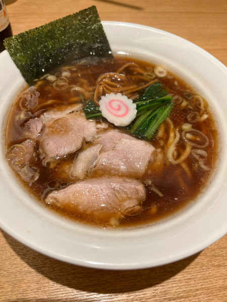 「醤油ラーメン」@長岡食堂 東京ラーメン横丁店の写真