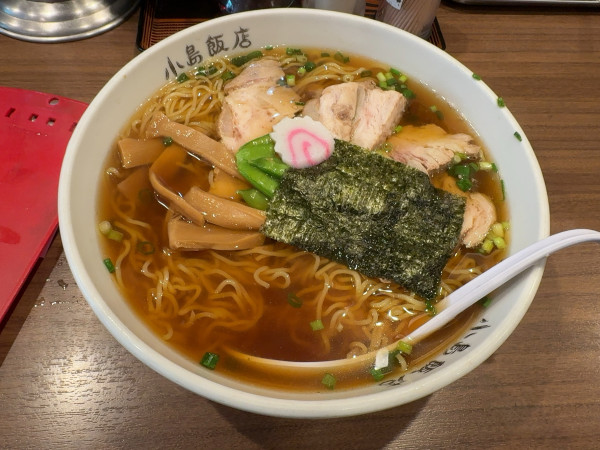 「大盛チャーシュー麺　麺硬め」@小島飯店の写真