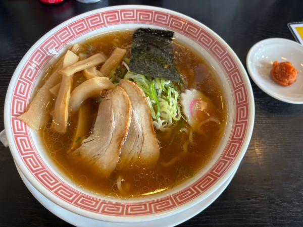 「中華そば　メンマ　辛しにんにく　650円」@幸楽苑 さいたま大戸店の写真