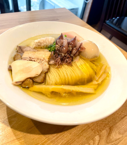「春の白醤油らぁ麺」@Ramen&Bar Keiの写真