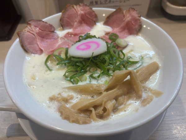 「鶏そば 1000円 ライス大 150円」@鶏そば 天翔の写真