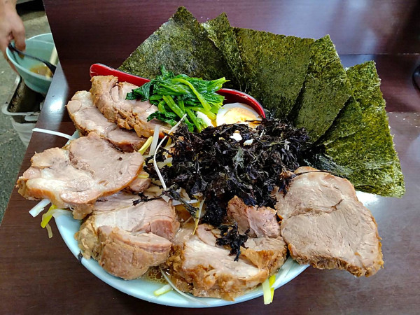 「ネギチャーシューメン 海苔増」@ラーメンショップ 二ツ橋店の写真