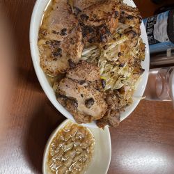 ラーメン豚マシ炙りニンニクアブラ