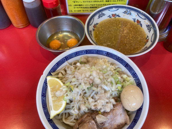 「【限定】TAKUYAのSIOつけ麺¥1150+スキヤキ百円」@ジャンプの写真