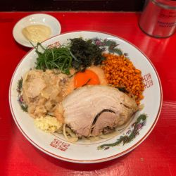 【限定】明太とろろまぜそば＋追い飯