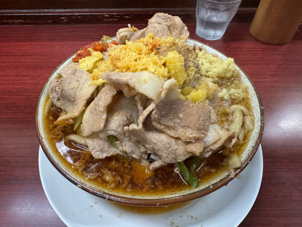 「肉めん+肉倍盛り」@肉めん 肉めし すず気の写真