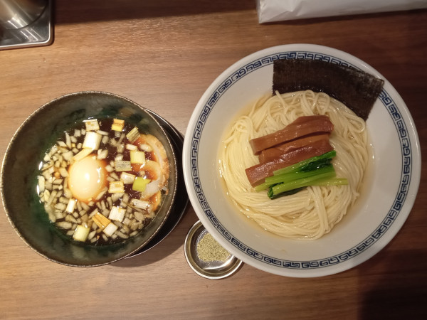 「特製鰹昆布水つけ麺」@RAMEN and TSUKEMEN Number.9の写真
