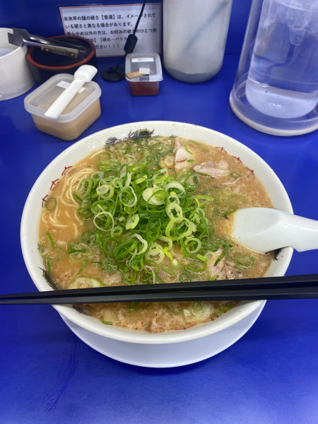 「こってりラーメン大盛」@来来亭 福山蔵王店の写真