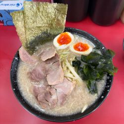 ネギチャーシューメン+味玉+半ライス