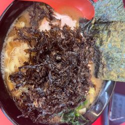 ラーメン(中)950円＋黒ばら海苔100円