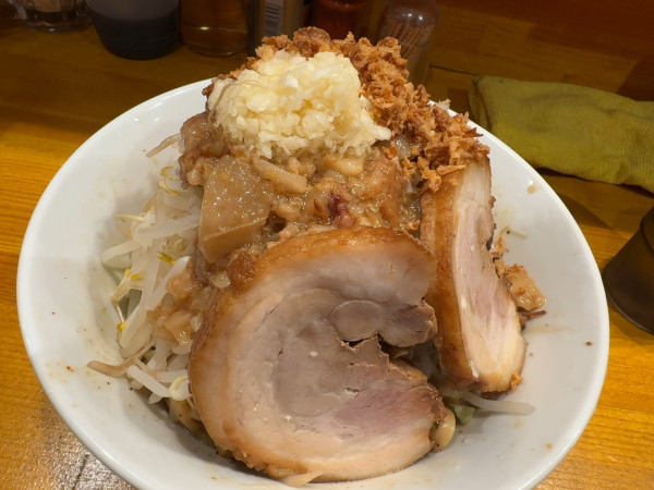 「汁なし（300g）」@六麓 豚らーめんの写真