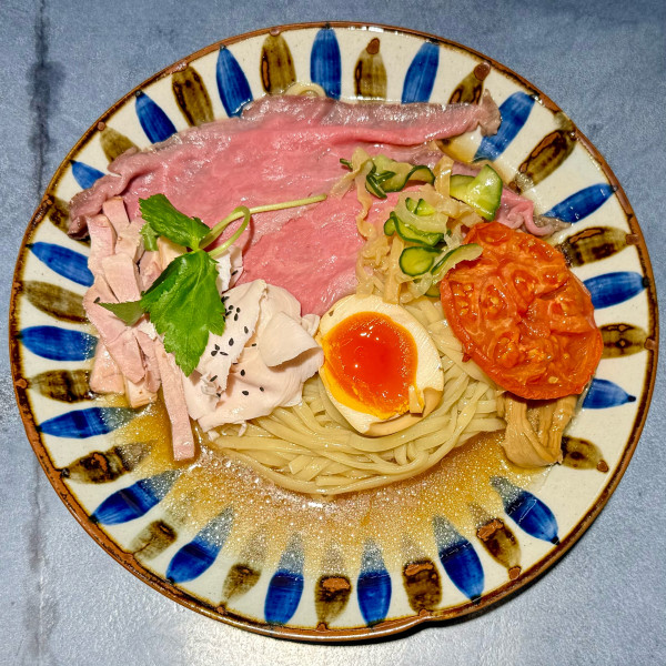「WAGYU冷やし中華UK ¥1,900」@うずとかみなりの写真
