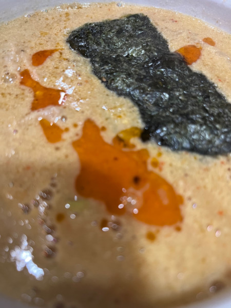 「胡麻味噌坦々つけめん」@手打ちつけ麺 欣家の写真