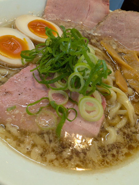 「特製煮干ラーメン」@らーめん 香澄 阿波座本店の写真