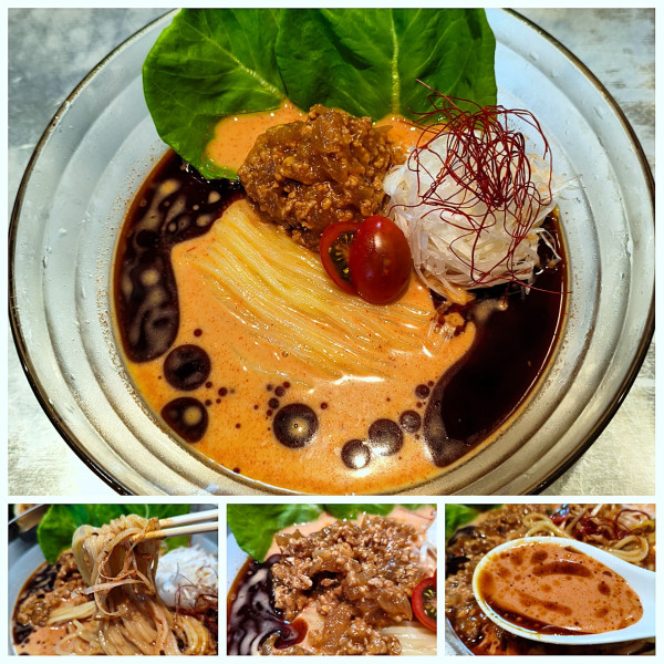 「冷やし担々麺(夏季限定)＋１辛＝1150円」@麺 やまらぁの写真