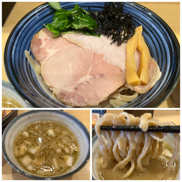 「濃厚蟹味噌つけめん 1200円 太麺」@中華そば よしかわ 熊谷店の写真