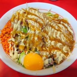 冷やしまぜそば普通（1,250円）