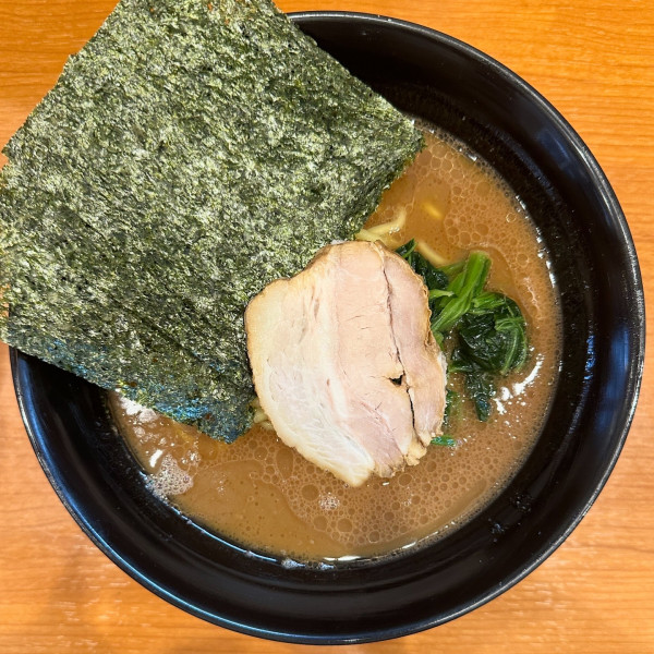 「らーめん並」@家系らーめん押忍の写真