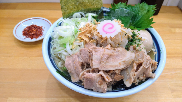 「【限定】豚しゃぶ冷かけ」@らーめん 護什番の写真