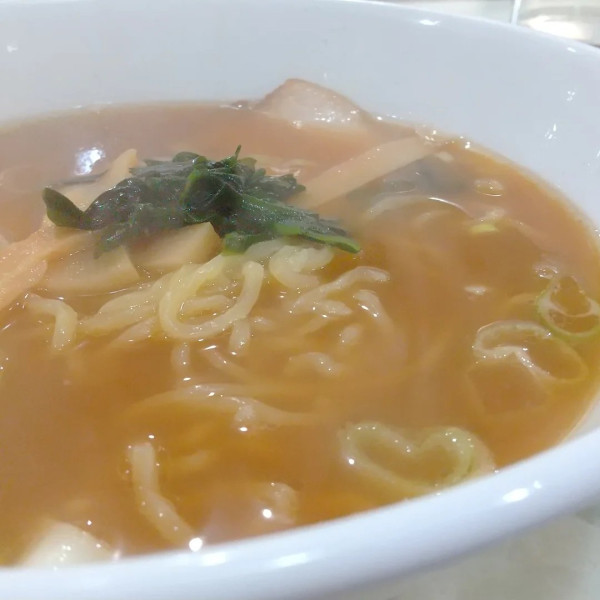 「#ラーメン #濃厚しょうゆ #半チャーハンセット #600円」@藤山屋の写真