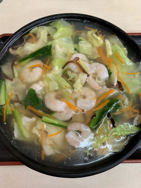 「エビそば」@中華料理 山久 松江店の写真