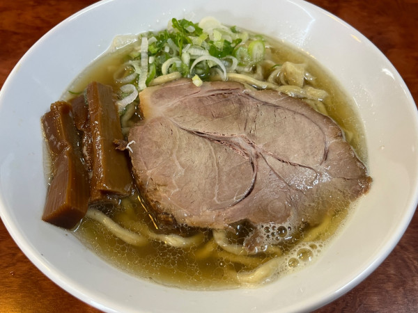 「らー麺」@自家製太麺 元気屋の写真