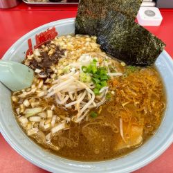 焦がし醬油ラーメン　海苔トッピング