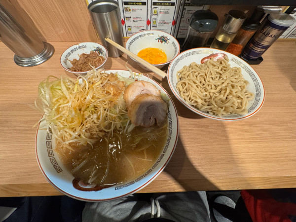 「つけめん」@豚山 十三東口店の写真