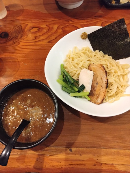 「濃厚鶏白湯つけ麺」@三代目麺処 「まるは」極 船橋店の写真