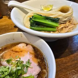 西京味噌の冷やしつけ麺 山椒多め