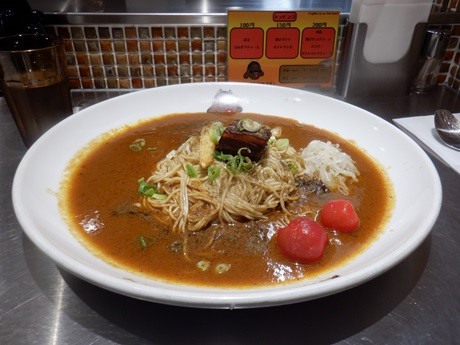 「カラシビカレーヌードル」@カラシビカレー 鬼金棒の写真