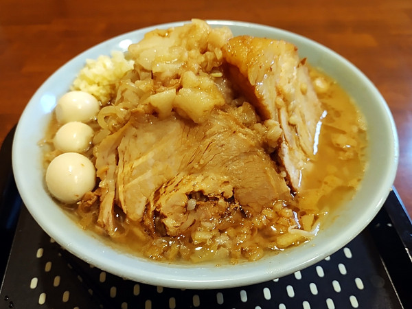 「小ラーメン 豚増 ヤサイマシ」@夢を語れ 神奈川の写真