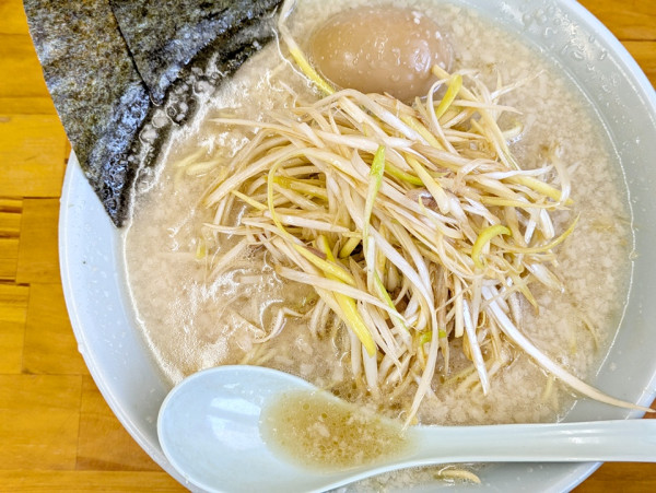 「ネギラーメン＋味玉」@ラーメンショップ 野田店の写真