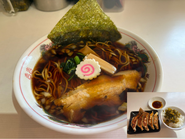 「朝定A1000円」@中華そば 鈴乃家 鯉渕店の写真