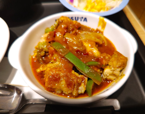 「デビルチキン」@松屋 市ヶ谷店の写真