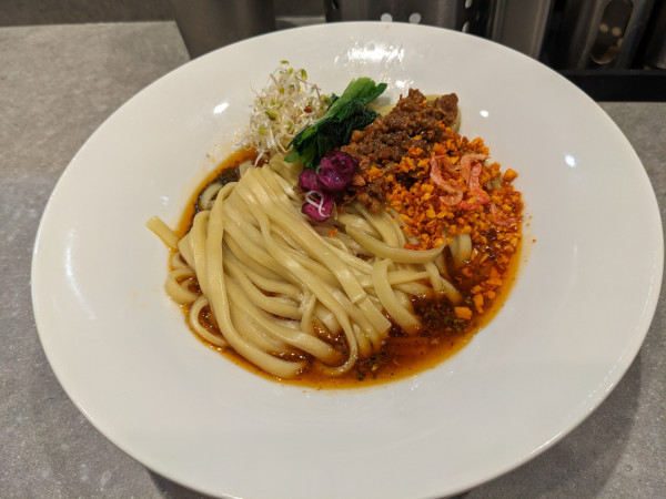 「汁なし担々麺（ライス付き）」@BIRI BIRI CRUSH MENの写真