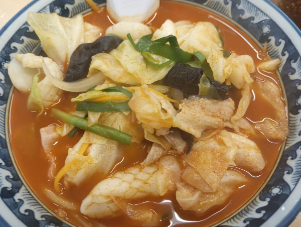 「韓国風ちゃんぼん¥1540」@手打拉麺 焼小龍包 京の華の写真