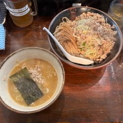 W肉野菜つけ麺（1280）変り麺