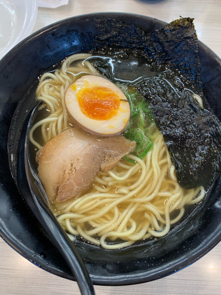 「厳選素材の貝節塩ラーメン」@はま寿司 江戸川松江店の写真