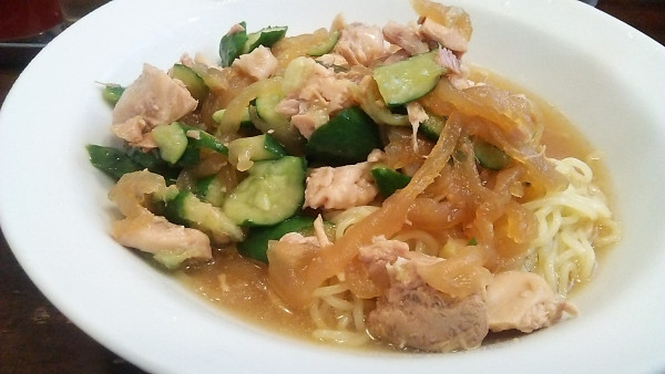 「冷やし中華 900円」@天龍 銀座街店の写真