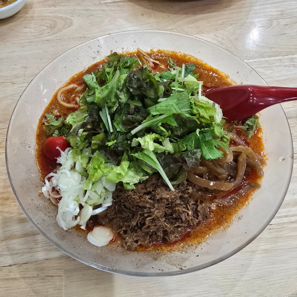 「冷やし担担麺」@つけそば 担担麺 航龍の写真